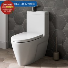 2 in 1 Close Coupled Toilet &