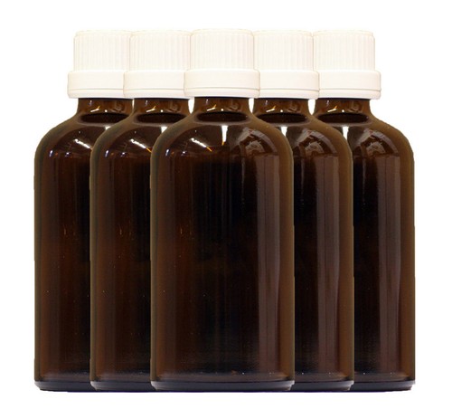 100ml amber glass bottle - 5,