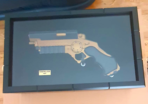 Graphen gun prop - prop, handgun