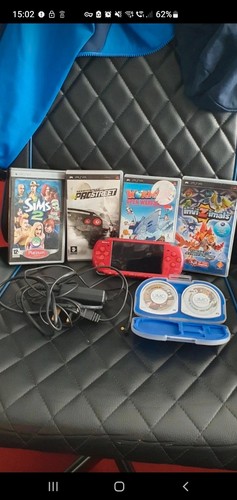 Psp red 3003 - psp, games