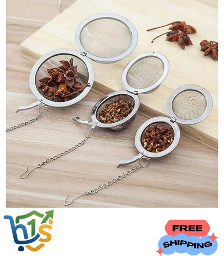 3pcs stainless steel tea - stainless,