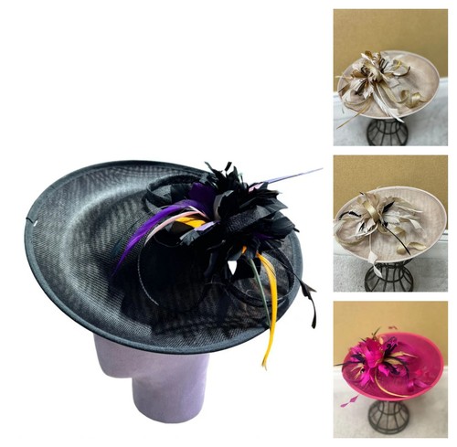 Women flower feather hair - women's,