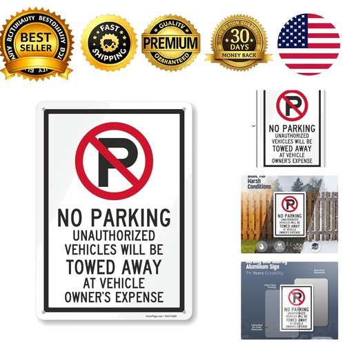 Parking sign 14x10 - no,