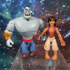Disney Store Toy Box 5" Action Figure Aladdin & Genie Disney Pixar
