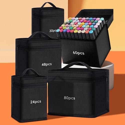 Markers pen black storage bag - markers,