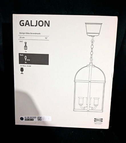 Ikea galjon white pendant - white,