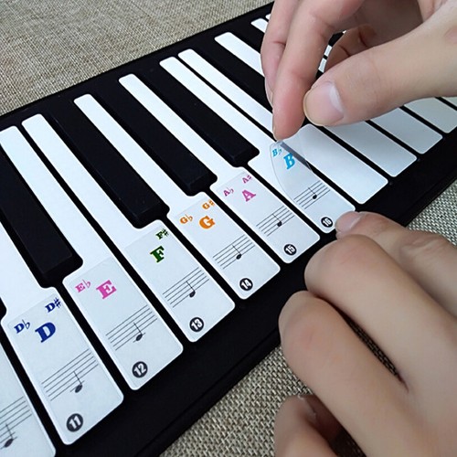 Keyboard piano multicolor - keyboard,