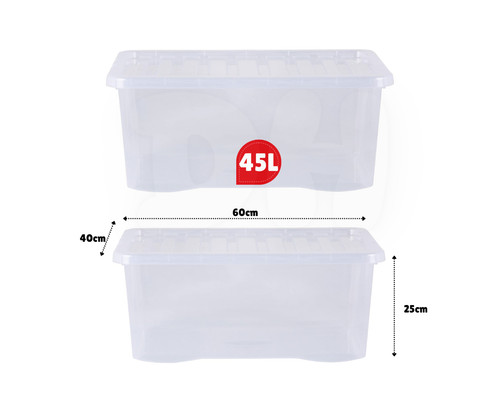 Wham plastic storage boxes - wham,