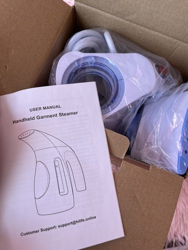Portable garment steamer new - garment,