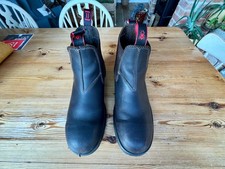 Redback Boots Pair Deep Brown Soft Toe Aquapel UK Size 11