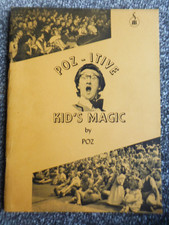 Poz-itive Kids Magic PB A Supreme Magic tricks 1st edition 1976 publication