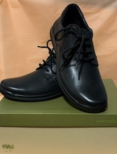 New Size 11 Mens Black Leather