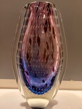 Murano Style Sommerso Purple &