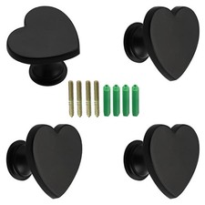 4 PCS Heart Shaped Wall Hooks