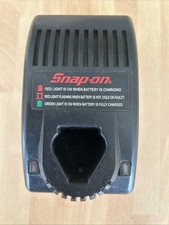 Snap battery charger - on,