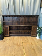Antique Oak Dresser Rack - Top Country Shelving 