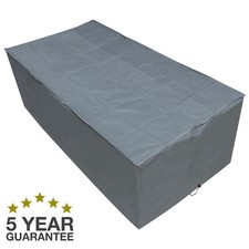 Oxbridge Grey Large Table Waterproof Outdoor Garden Furniture Cover