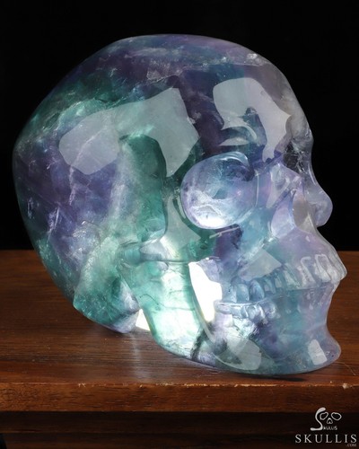Fluorite hand carved - fluorite,