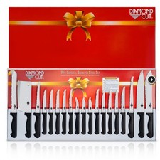 Diamond Cut 19pc Cutlery Set