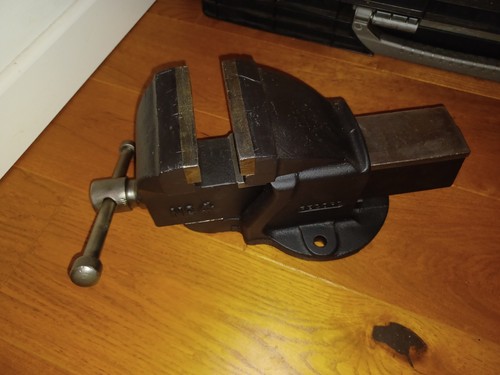 Record bench vice vintage - vice,