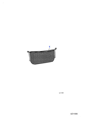 Jaguar genuine cargo net - jaguar,