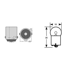 Osram svam lamps 12v 10w - 10,