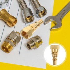  Natural Gas Quick Connect Propane Bbq Grill Brass Fitting Fireplace Connector