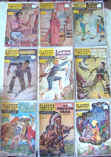 Classics illustrated magazines - classics,