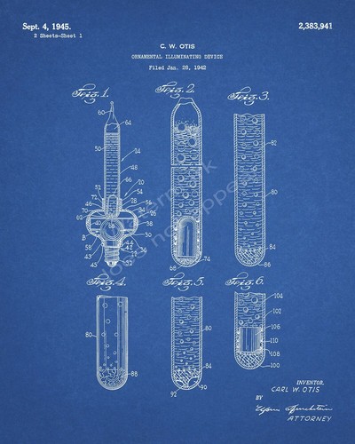 1945 christmas tree - 1945, bubble