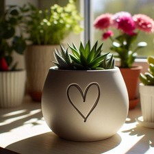 Stylish Sweet Heart Plant Pot
