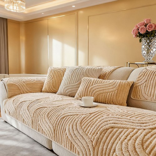 Luxury sofa throw anti slip - throw,