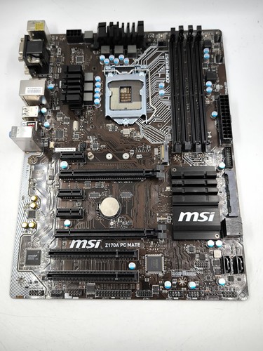 Msi z170a mate motherboard - z170a, pc