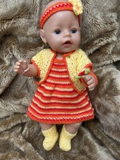 Doll/teddy Hand Knitted