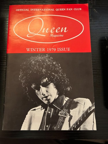 Queen fan club magazine - fan,