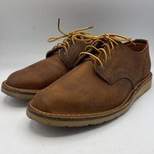 Red Wing Heritage 3303 • Rough & Tough • Copper Weekender Oxford Shoes Uk 7