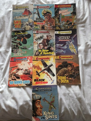 Commando comics job - comics,