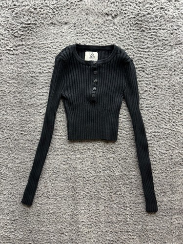 Unif ribbed knit cropped - unif, uo