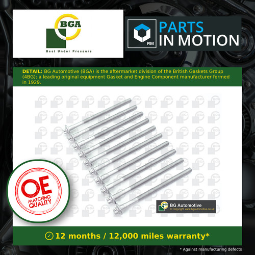 Cylinder head bolts fits - cylinder,
