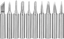10 Pack Solder Soldering Iron Tips Standard Size Accessories Electrical 900M-T