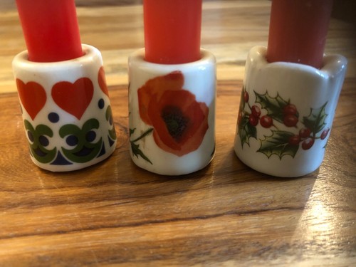 Vintage mini candle holders