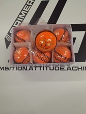 Dukes County International A Orange  Leather Cricket Ball Size Mens  - Free P&P