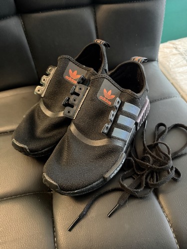 Adidas nmd black knit - black,