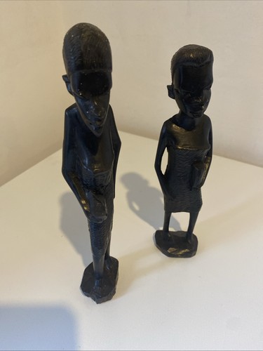 Carved ebony african - 2, x