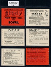 1924 KGV Block Cypher 3s Scarlet EXPLODED Booklet No 270 SG BB24