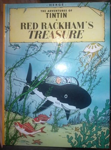 Tintin red rackham treasure - red,