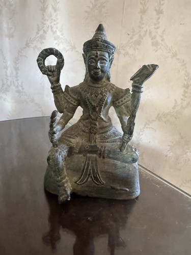Vintage khmer style bronze - vintage,