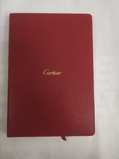 Cartier Red Vintage Notebook