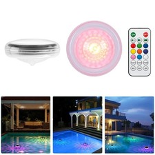 2x RGB LED Lights Solar