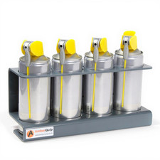 Spray Can Holder. Aerosol Can Storage Rack.  Van Racking Workshop Garage