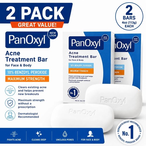 Panoxyl 2bar acne soap - 2bar,